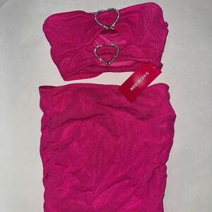 Pink Two Piece Set